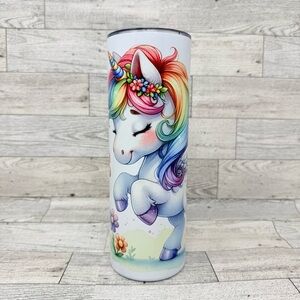 NEW- “Unicorn” 20oz Stainless Steel Tumbler Hot/Cold Drinks